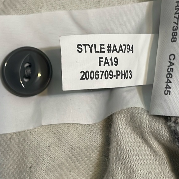 Madewell Shirt Men’ Sz XL Doubledown Henley Striped Gray Preppy Thermal Outdoors - Picture 6 of 7